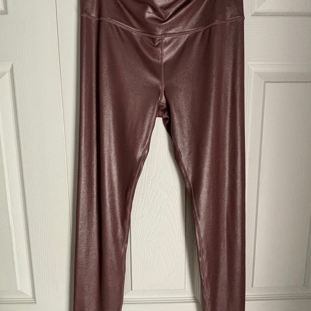 Athleta Medium rose gold 7/8 length legging